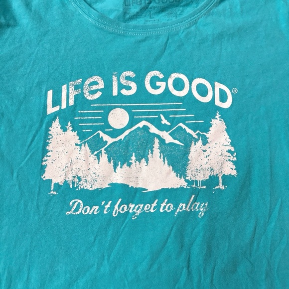 Life is Good Crusher Lite 'Don't Forget To Play' Tee - Picture 5 of 12